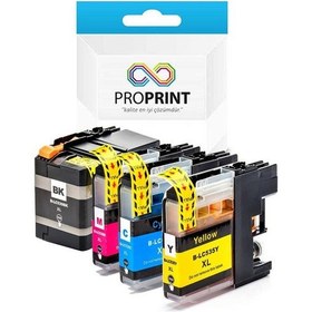 Resim Brother Lc535Xl Lc539Xl Uyumlu Kartuş Seti Dcp J105 