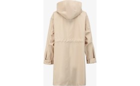 Resim Discovery Expedition Bej Kadın Kapüşon Yaka Oversize Trençkot D4SL-TRC3006 