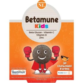 Resim New Life Betamune Kids Çiğnenebilir 30 Tablet 