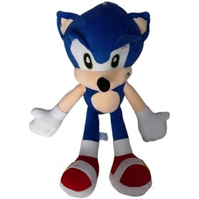 Resim Sonıc Peluş 45cm Büyük Boy Oyuncak Sonic Mavi 