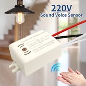 Resim 1 Adet 220V Sensörlü Anahtar - Otomatik Açma/Kapama | Otomatik Aydınlatma Aktivasyonu | Ev Merdivenleri, Koridorlar İçin | Kolay Kurulum | Akıllı Aydınlatma Kontrolü İçin İdeal 