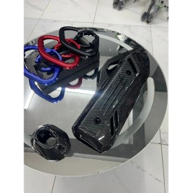 Resim Özgürce Şık Karbon Egzoz Kapağı ve Hcuyu Seti, Modern Tasarım ve Dayanıklılık 