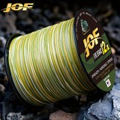 Resim JOF 12 İplikli Örgülü Balıkçılık Hattı, 500m/546yds, 100% PE, Yüksek Dayanıklılık, Süper Güçlü ve Dayanıklı, Tuzlu ve Tatlı Su Balıkçılığı için Uygun, Balıkçılık Ekipmanları ve Aksesuarları 