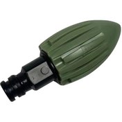 Resim Yuntech01 Ev Boruları Temizleme Aleti: Su Gücüyle Çalışan Roket Desenli Evsel Boru Tıkanıklık Açıcı Yeşil 