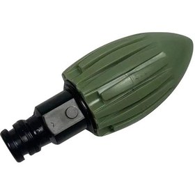 Resim Yuntech01 Ev Boruları Temizleme Aleti: Su Gücüyle Çalışan Roket Desenli Evsel Boru Tıkanıklık Açıcı Yeşil 