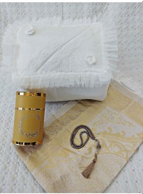 Resim 4 Parça Bohça Gelin Damat Çeyiz Bohça Tafta Saçaklı Kutu 70 x 120 