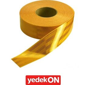 Resim Dorse Şerit Reflektörü Sarı 