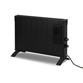 Resim Luxell HC-2952 Fanlı Devrilme Emniyetli 2500W Konvektör Isıtıcı Siyah 