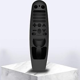 Resim QoFina AN-MR600 / AN-MR650 AN-MR18BA Magic Remote Cover darbeye dayanıklı uzaktan kumanda tutucu 3D Smart TV Magic Remote Case için 