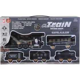 Resim Seher Oyuncak Sesli ve Işıklı Raylı Tren Siyah 