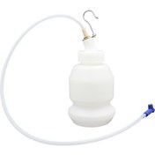 Resim Fren Hava Alma Şişesi 1l Otomatik Fren Sıvısı Çıkarıcı Silikon Hortum Askı Kancası, Beyaz 