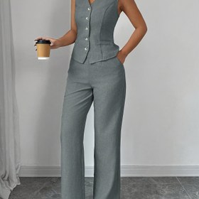 Resim Kadın Moda Pantolon Takımı 