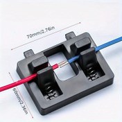 Resim 1/2 adet Yükseltilmiş Yaylı Kaynak Kelepçeleri - Ağır Hizmet Tipi Plastik, Kararlı Tutuş için Kararlı Kaynak Bağlantıları, Kolay Kullanım ve Hassas Kontrol için Ergonomik Tasarım 