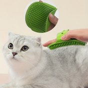 Resim Elektriksiz, Kolay Temizlenebilir, Bacaklı Silikon Pet Saç Çıkarıcı ve Masaj Aleti, Shedding Fırçası, Saç Çıkarıcı Fırça, Kediler ve Köpekler İçin Silikon Güzellik Fırçası 