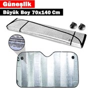 Resim Natural Güneşlik Metalize Uzun 70X140 Cm 