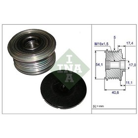 Resim RENAULT CLIO ALTERNATÖR KASNAĞI 535008910 