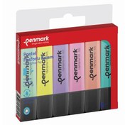 Resim Penmark Fosforlu Kalem 6 Lı Karışık Renk Pastel HS 505 6P 