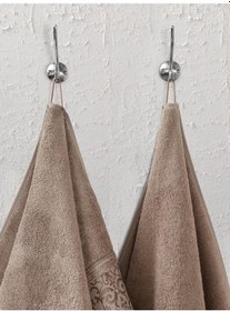 Resim Armond Bambu Banyo Havlusu 70x140 Sütlü Kahverengi 