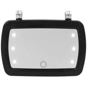 Resim Geeksen Araç Led Makyaj Aynası - Dokunmatik Açma/kapama, 6 Ayarlanabilir Led, Evrensel Montaj 