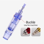 Resim Qingmipy Cilt Bakımı İçin 9 İğneli Değiştirilebilir Mikroiğne Uçları - 10 Adet 