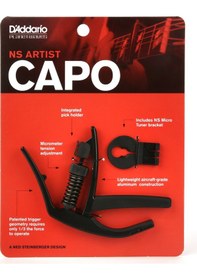 Resim Planet Waves Pw-Cp-10 Ns Artist Capo Elektro ve Akustik Gitar Kap 