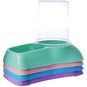 Resim Mikopet Hazneli Su ve Mama Kabı 3 Litre 