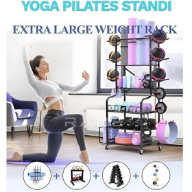 Resim Rane Yoga Roller Mat Kettlebell Dambıl Çok Amaçlı Stand 