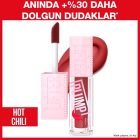 Resim Maybelline New York Lifter Plump Dudak Parlatıcısı 006 Hot Chili 