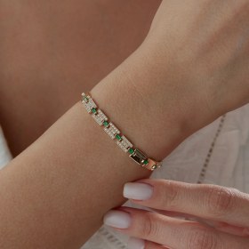 Resim Green Lily Bileklik Sarı 
