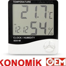 Resim Sevgift Oem Eco 60 Ekonomik Fiyatlı Sıcaklık ve Nem Ölçer 
