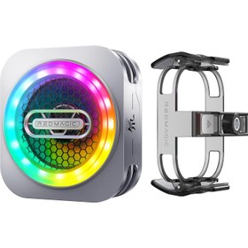Resim Redmagic Cooler 06 Pro Manyetik Cep Telefonu Soğutucu Silver + Pro Clip 