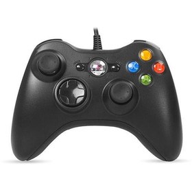 Resim Snopy Rampage SG-R360 Siyah Xbox-360 ve USB PC Destekli 2,20m Kablolu Oyunkolu Joypad 