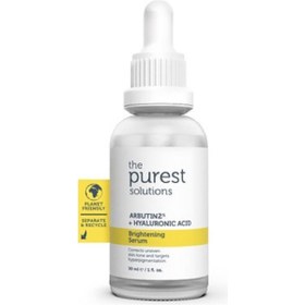 Resim The Purest Solutions Arbutin Leke Giderici ve Cilt Tonu Eşitleyici Cilt Bakım Serumu 30 ml (Arbutin 2% + Hyaluronic Acid) 