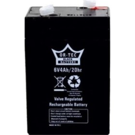 Resim Ortec 6V 4A Bakımsız Kuru Akü 