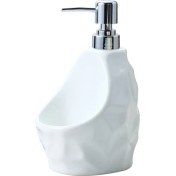 Resim 650LML Mutfak Için Seramik Sabun Dağıtıcı Seramik + Abs Ev Dekorasyon Sıvı Sabun Losyon Dağıtıcı Banyo Aksesuarları | Sıvı Sabunlukları (Beyaz) 