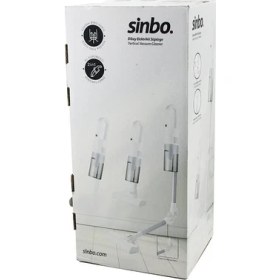 Resim Sinbo Dikey Elektrikli Süpürge - Beyaz - 500W - Ergonomik Tasarım 