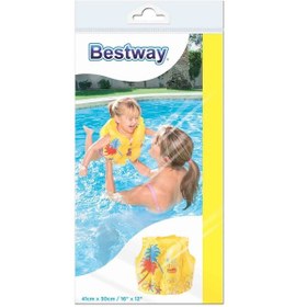 Resim Lssavm Bestway 41 Cm Tropikal 3-6 Yaş Çocuk Can Yeleği 32069 