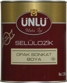 Resim Ünlü Metalux Selülozik Metalik Boya 2,5L 