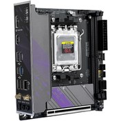 Resim Jginyue Jgınyue B650I Nıght Devıl Amd B650 Chıpset Ddr5 7000 Mhz (Oc) Am5 Itx Gamıng Anakart 