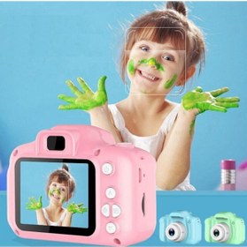 Resim Torima Mini 2.0" 1080P HD Mavi Çocuk Dijital Fotoğraf Makinesi 