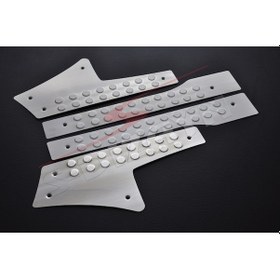 Resim S-Dizayn Citroen Berlingo Krom İç Kapı Eşiği 4 Prç 2008-2018 