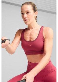 Resim Puma 4keeps Cloudspun Bra Kiremit Kadın Bra Kırmızı 