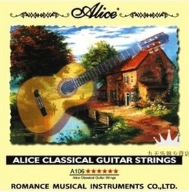 Resim Alice A106 Klasik Gitar Takım Teli 
