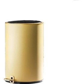 Resim PVC 8l Mutfak Ev Ticari Ofis Büyük Kapasiteli Paslanmaz Çelik Çöp Tenekesi (Yurt Dışından) 