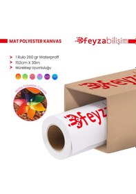Resim Feyza Bilişim Mat Kanvas 260gr Tuval İç Mekan 152cmx30mt 