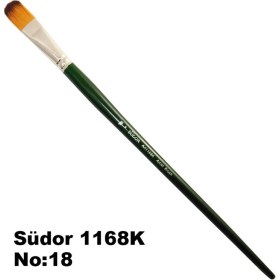Resim Südor 1168K Seri Kedi Dili Fırça No 18 