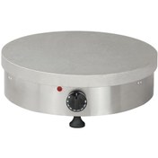 Resim OMAKE Teflonsuz Düz Tekli Krep Makinesi, Elektrikli 