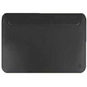 Resim WIWU Macbook Pro 14.2 2023 A2779 Uyumlu Skin Pro Çanta & Stand & Kılıf Pu Deri Mıknatıslı Kılıf 