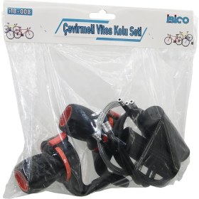 Resim Go İthalat Çevirmeli Bisiklet Vites Kolu Seti 2pcs Vites Kolu - 2pcs Elcik - Tel - Tel Koruyucu Kanal Kablo (5473) 
