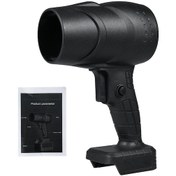 Resim Wezone 21v Kablosuz Hava Blowerı - 1050w Güçlü, 30m/s Maksimum Hız, El Tipi, Kompakt, Akıllı Temizlik Aleti Pil Ve Şarj Cihazsız Siyah 